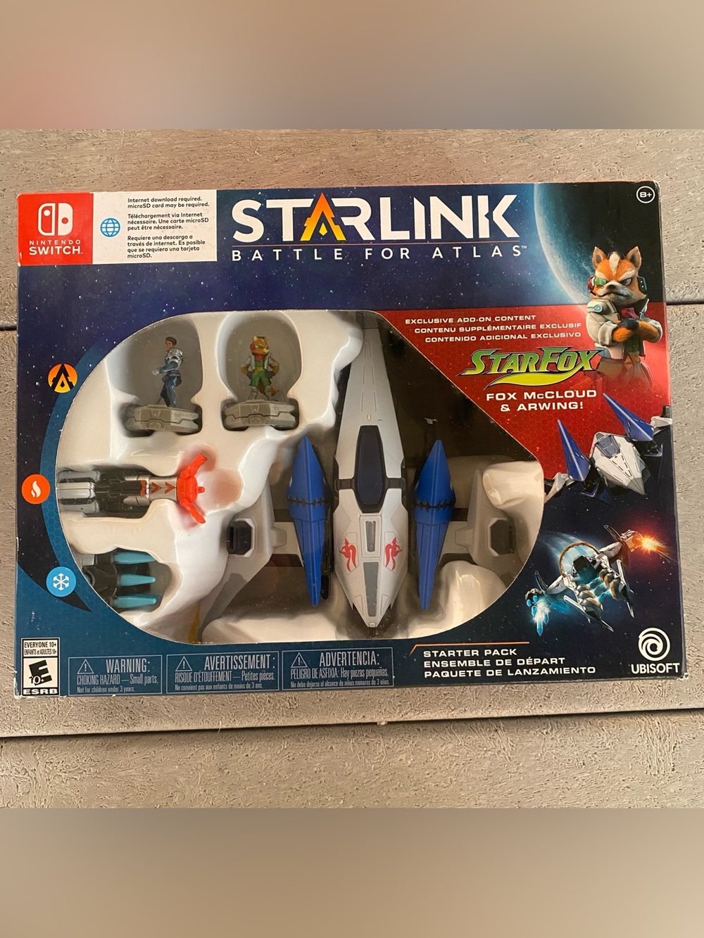 Ubisoft Starlink Battle for Atlas Starter Pack Fox McCloud Arwing New Open Box